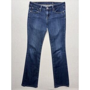 AG Adriano Goldschmied Jeans PVC1446-OLA Size‎ 27R Made in USA Stretch Dark Wash